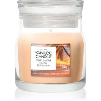 Yankee Candle Pink Sands Glow illatgyertya Signature 110 g kép