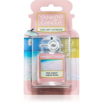 Yankee Candle Pink Sands illat autóba felakasztható autóillatosító 1 db kép