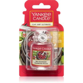 Yankee Candle Red Raspberry illat autóba felakasztható autóillatosító 1 db kép