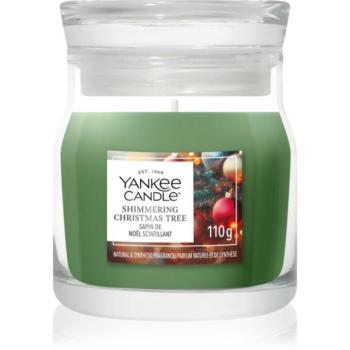 Yankee Candle Shimmering Christmas Tree illatgyertya Signature 110 g kép