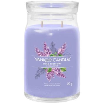 YANKEE CANDLE Signature üveg 2 kanóc Lilac Blossoms 567 g kép
