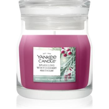 Yankee Candle Sparkling Winterberry illatgyertya Signature 110 g kép
