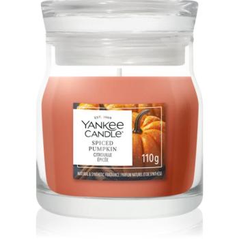 Yankee Candle Spiced Pumpkin illatgyertya Signature 110 g