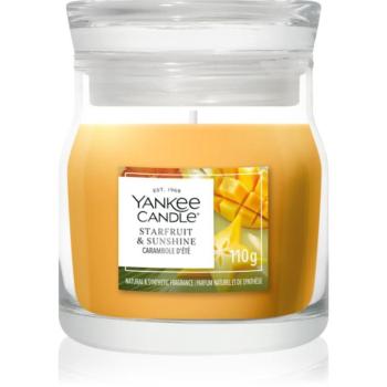 Yankee Candle Starfruit & Sunshine illatgyertya Signature 110 g kép