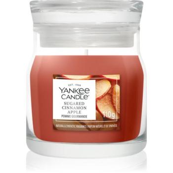 Yankee Candle Sugared Cinnamon Apple illatgyertya Signature 110 g kép