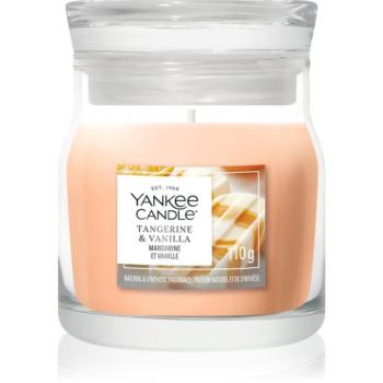 Yankee Candle Tangerine & Vanilla illatgyertya Signature 110 g kép