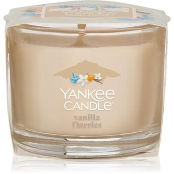 Yankee Candle Vanilla Flurries viaszos gyertya glass 37 g kép