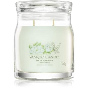 Yankee Candle White Gardenia illatgyertya Signature 368 g kép