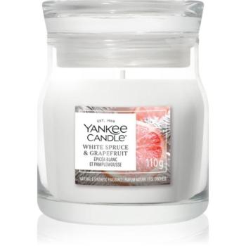 Yankee Candle White Spruce & Grapefruit illatgyertya Signature 110 g kép