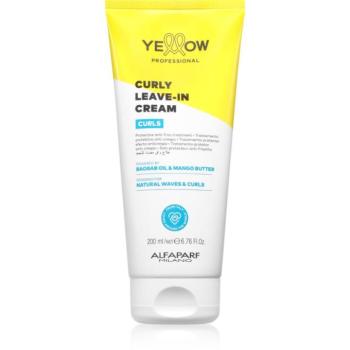 Yellow Professional Curls Curly Leave-in Cream öblítést nem igénylő krém a hullámos és göndör hajra 200 ml kép