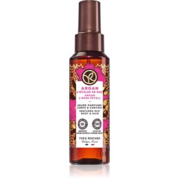 Yves Rocher Bain de Nature illatosított haj- és testpermet hölgyeknek Argan & Rose Petals 100 ml kép