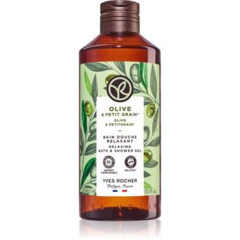 Yves Rocher Bain de Nature relaxáló tusfürdő gél Olive & Petit Grain 400 ml kép