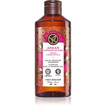 Yves Rocher Bain de Nature tusoló- és fürdőgél Argan & Petal Rose 400 ml kép