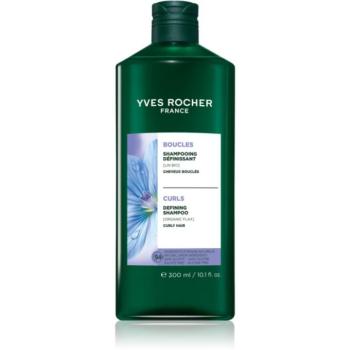 Yves Rocher Boucles sampon hullámos és göndör hajra with organic flax 300 ml kép