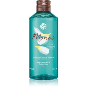 Yves Rocher Monoi de Tahiti tusfürdő gél testre és hajra 400 ml kép
