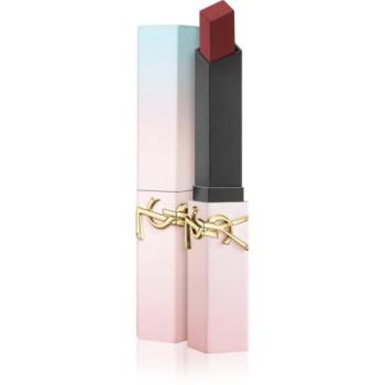 Yves Saint Laurent Rouge Pur Couture The Slim vékony mattító rúzs bőr hatással árnyalat 1966 Rouge Libre 2.2 g kép