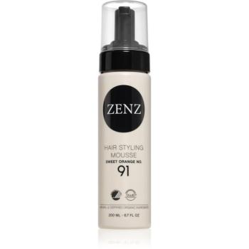ZENZ Organic Sweet Orange No. 91 fixáló hab a károsult hajra 200 ml kép