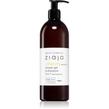 Ziaja Baltic Home Spa Vitality tusfürdő gél arcra, testre és hajra 500 ml kép
