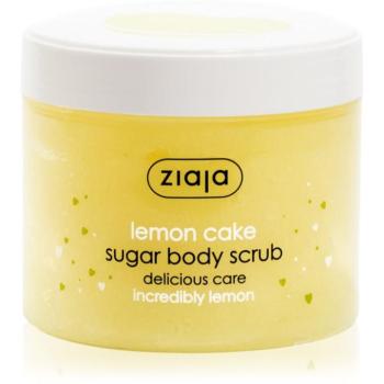 Ziaja Lemon Cake bőrpuhító cukros peeling 300 ml kép