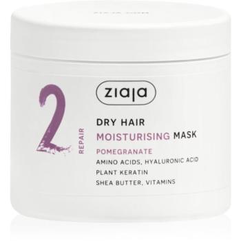 Ziaja Plant Essentials Pomegranate hidratáló maszk hajra száraz hajra 350 ml kép