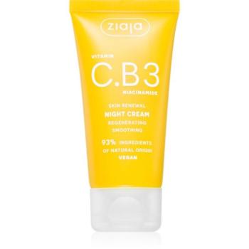Ziaja Vitamin C.B3 Niacinamide éjszakai krémes maszk 50 ml kép