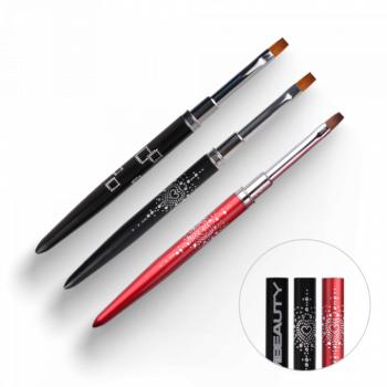 Zselé ecset Gel #6 Long (Black Abstract 2017) kép